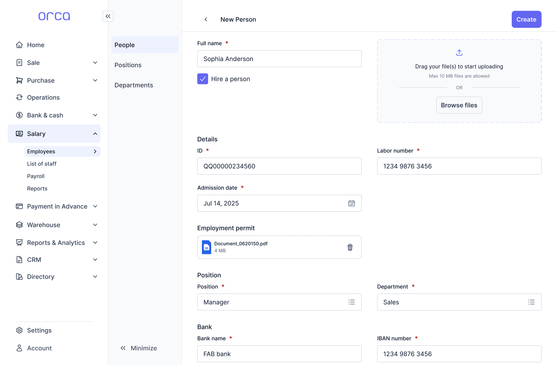 Add Your Team & Data